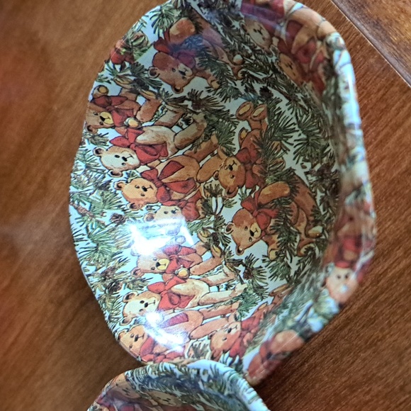 1983 midwest imports bear tin bowls L- (6) S-(17) - Picture 9 of 10